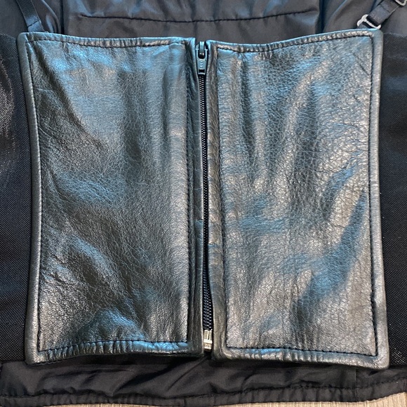 Wilsons Leather Maxima cropped corset black top size large - Picture 4 of 16